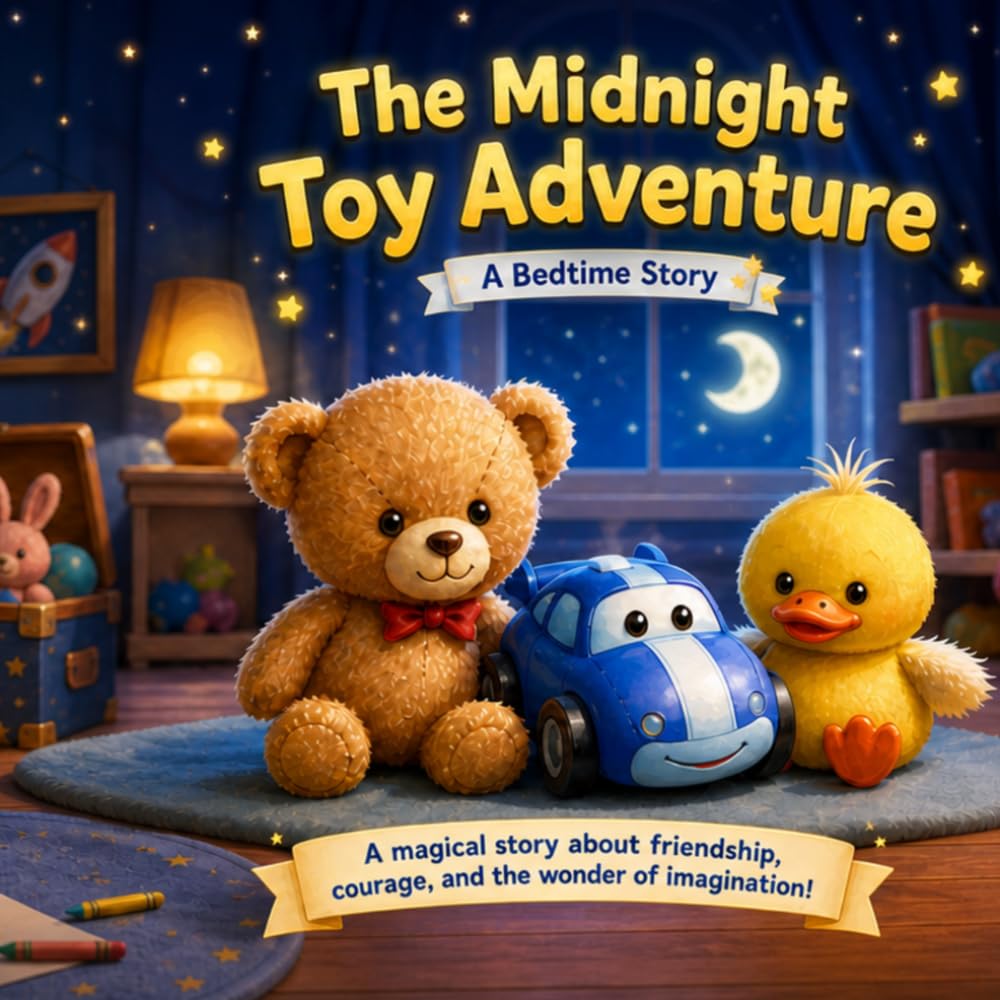 The Midnight Toy Adventure: A Bedtime Story