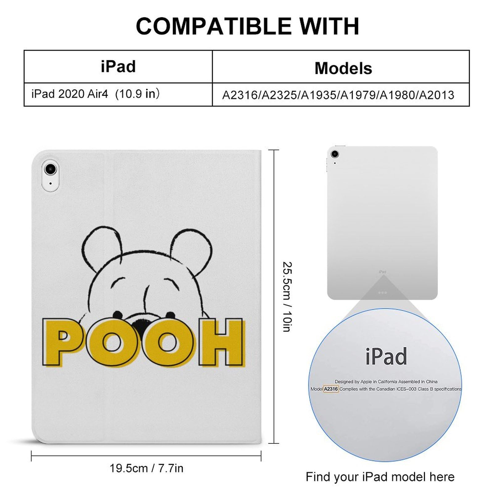 Amazon.co.jp: くまのプーさん iPad Air 第5/4世代 ケース (2022