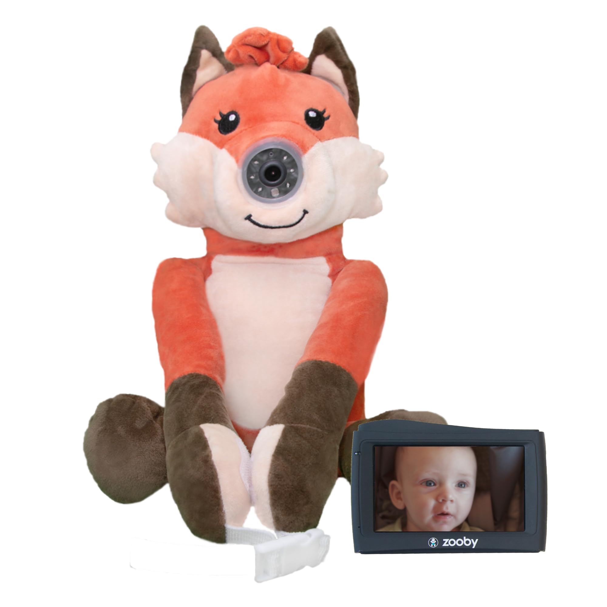 zooby Plush Baby Car Monitor