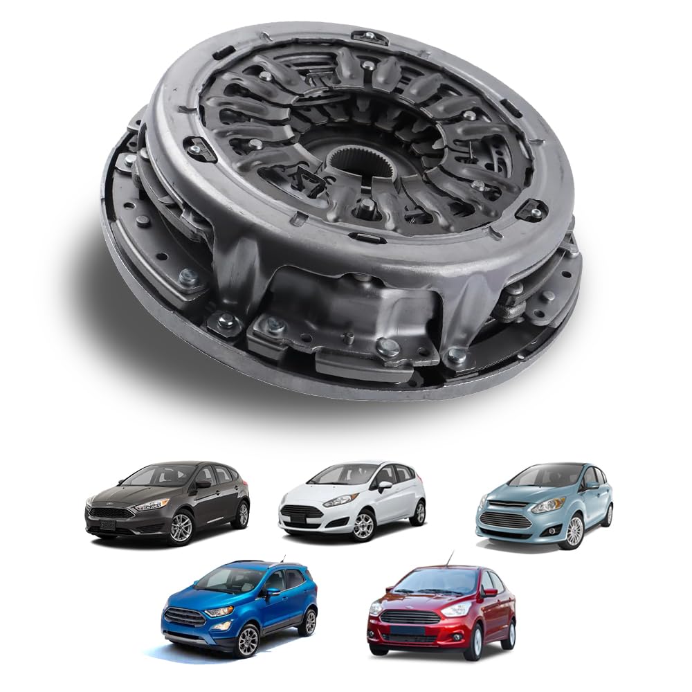 Photo 1 of 6DCT250 DPS6 Auto Transmission Dual Clutch Drum Set Fit Ford Focus 2011-2019 Fiesta 2011-2018 B-MAX 2012-Up EcoSport 2013-2017 Figo 2016-2018 Replace 602000800 Remanufactured