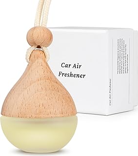 Hanging Car Air Freshener for Women, Deodorizing Technology, Fragrance Diffuser, Strong Perfume, Long-Lasting Fragrance, Gift Box (Sage & Sea Breeze 1Pack)