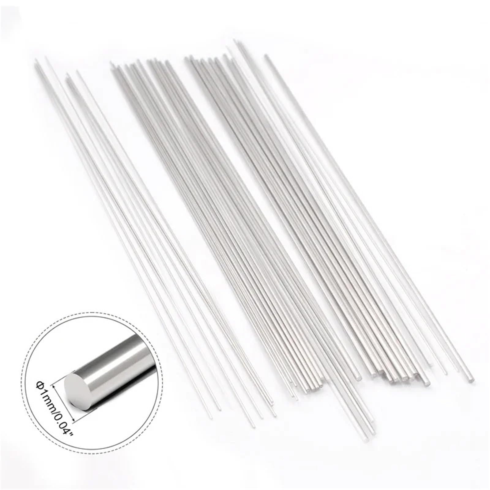 Edelstahlstab Rundstäbe aus rostfreiem Stahl, massiver Stab mit Längen von 330 mm bis 500 for Heimwerkerprojekte(3.5x500mm 5pcs)