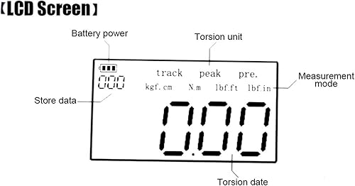 Miniatura 2 de ViaGasaFamido Adaptador de par digital Llave dinamométrica portátil Adaptador de llave de alta precisión para probar la estanqueidad de la tapa del