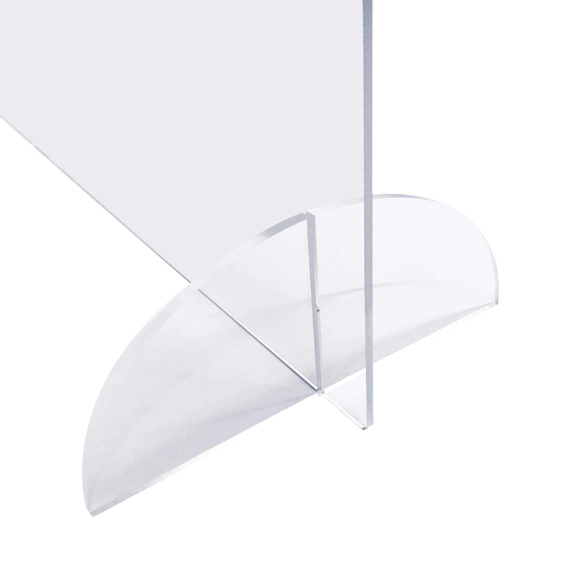 Spuckschutz (65 x 90 cm) als Schutzwand und Schutzscheibe aus PLEXIGLAS® mit Durchreiche
