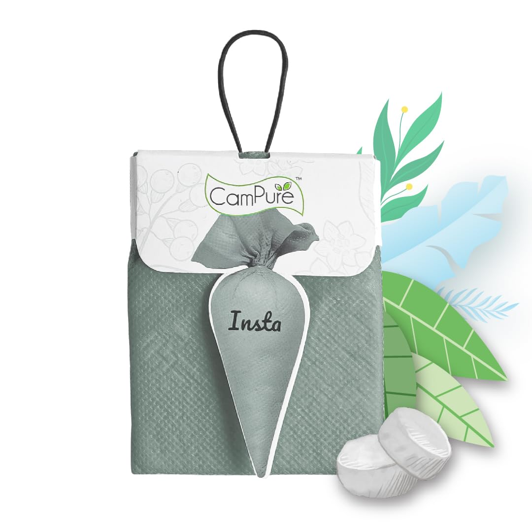 CamPure Camphor Insta Cone (Bhimseni) Pack Of 3-100% Organic | Air Freshener For Car, Wardrobe, Office Cabins, Drawers, Travel Bag & Bathroom (B0CZTW1DQ7) Amazon Price History, Amazon Price Tracker