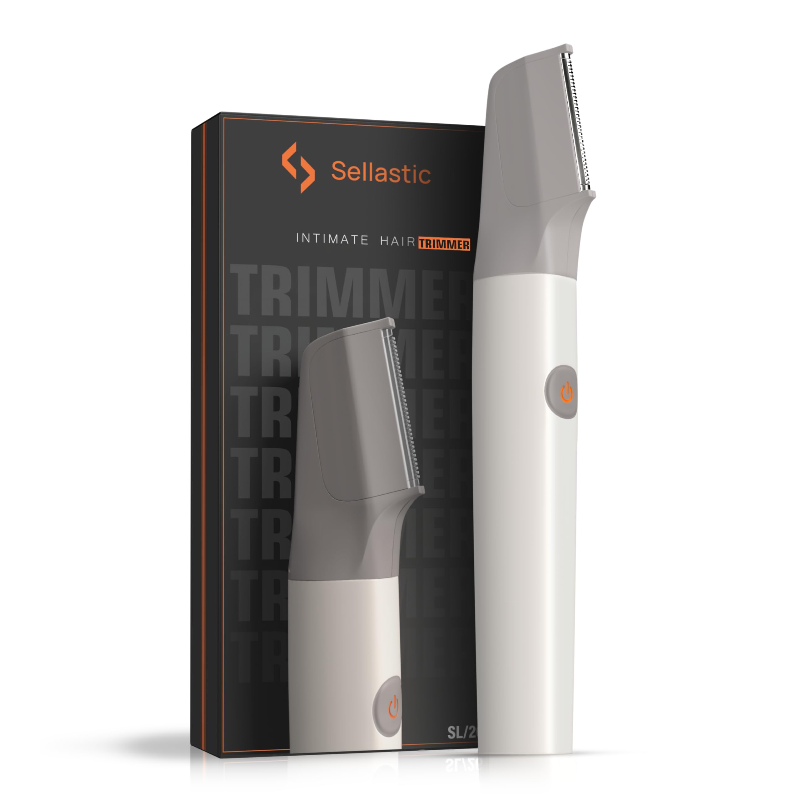 SELLASTIC Premium Full Body Trimmer for Men - Beard, Body & Private Parts Grooming Kit | Skin-Safe, Waterproof, Precision Hair Cutting Machine | Clinically Tested for Sensitive Skin | All-in-One Trimmer | 2 Year Warranty | 120 Min Runtime | Gift for Men