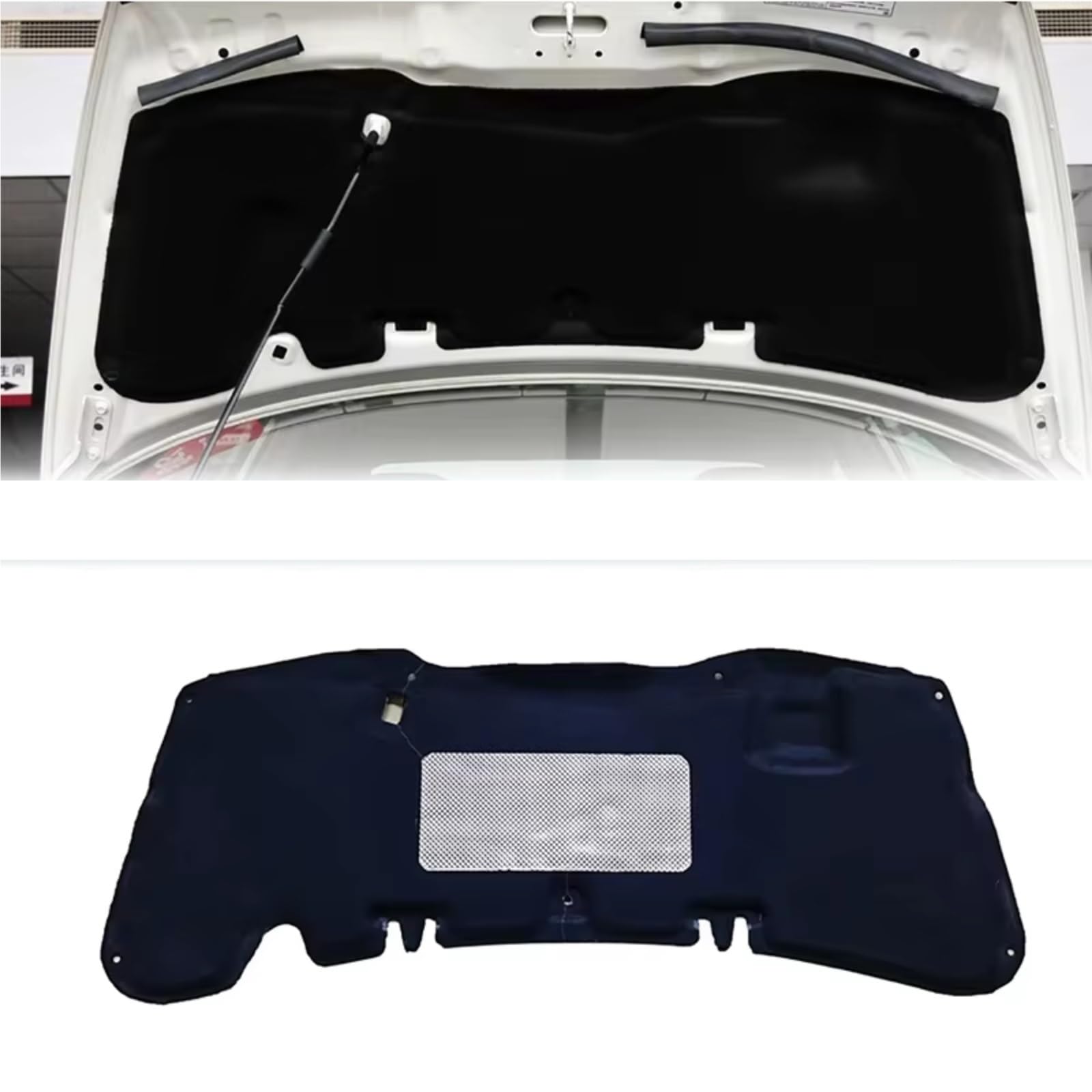 Dämmung Haube Isolierung Pad Front Hood Motor Sound Wärme Isolierte Matte Baumwolle Abdeckung Kompatibel Mit Civic Für FD 2006 2007 2008 2009 2010 2011