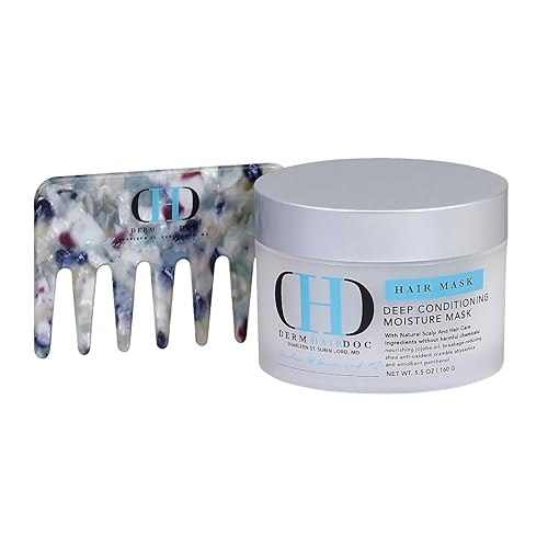 Miniatura 5 de Mascarilla hidratante desenredante para el cabello, acondicionador profundo totalmente natural desarrollado por dermatólogos - Tratamiento