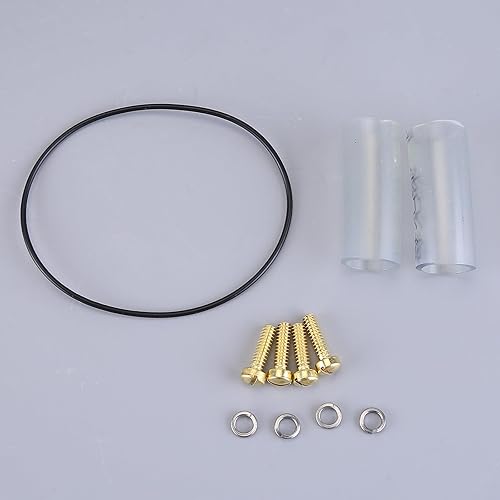 Miniatura 3 de PHEZEN Kit de montaje de bomba de inodoro marina de alto rendimiento compatible con J*absco 37010-series 12-Volt Marine y RV inodoros eléctricos,