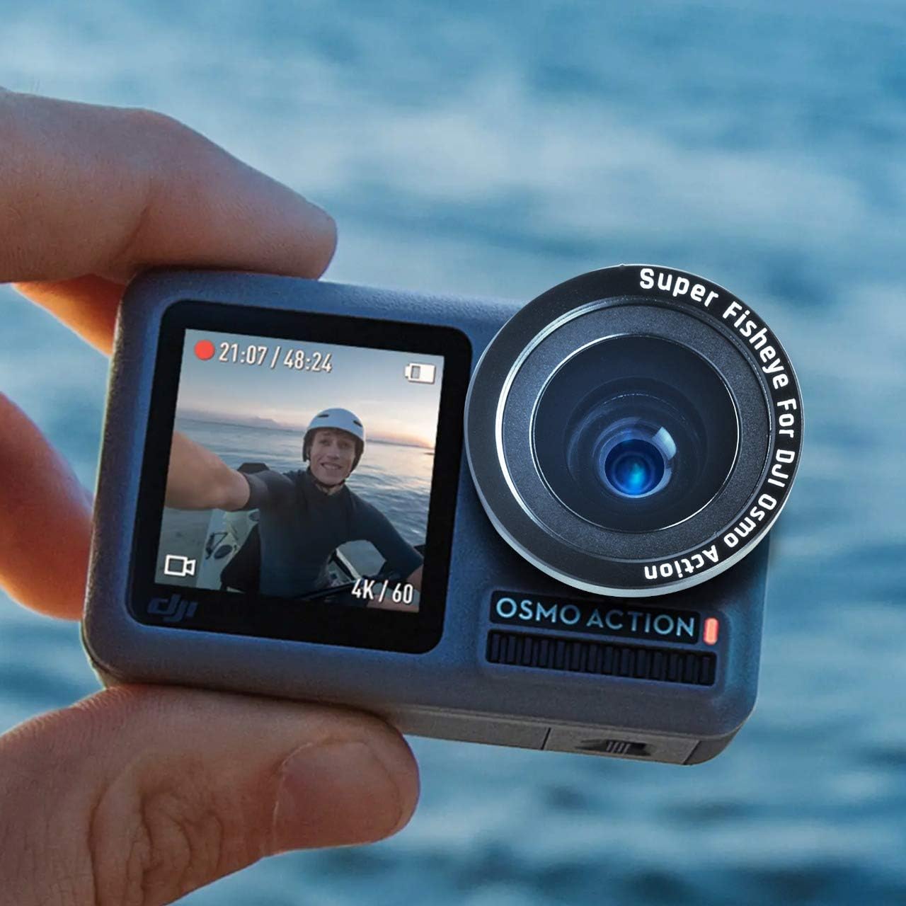 ADCOM Osmo Action Camera Fisheye Lens - Compatible with All Osmo Action Camera-image-25