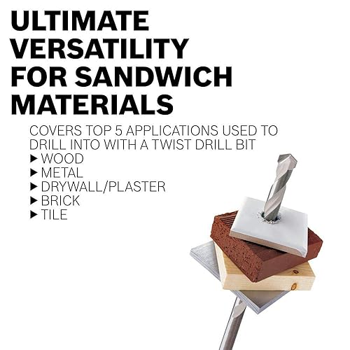 Miniatura 9 de BOSCH Juego de brocas MP500T 5 piezas