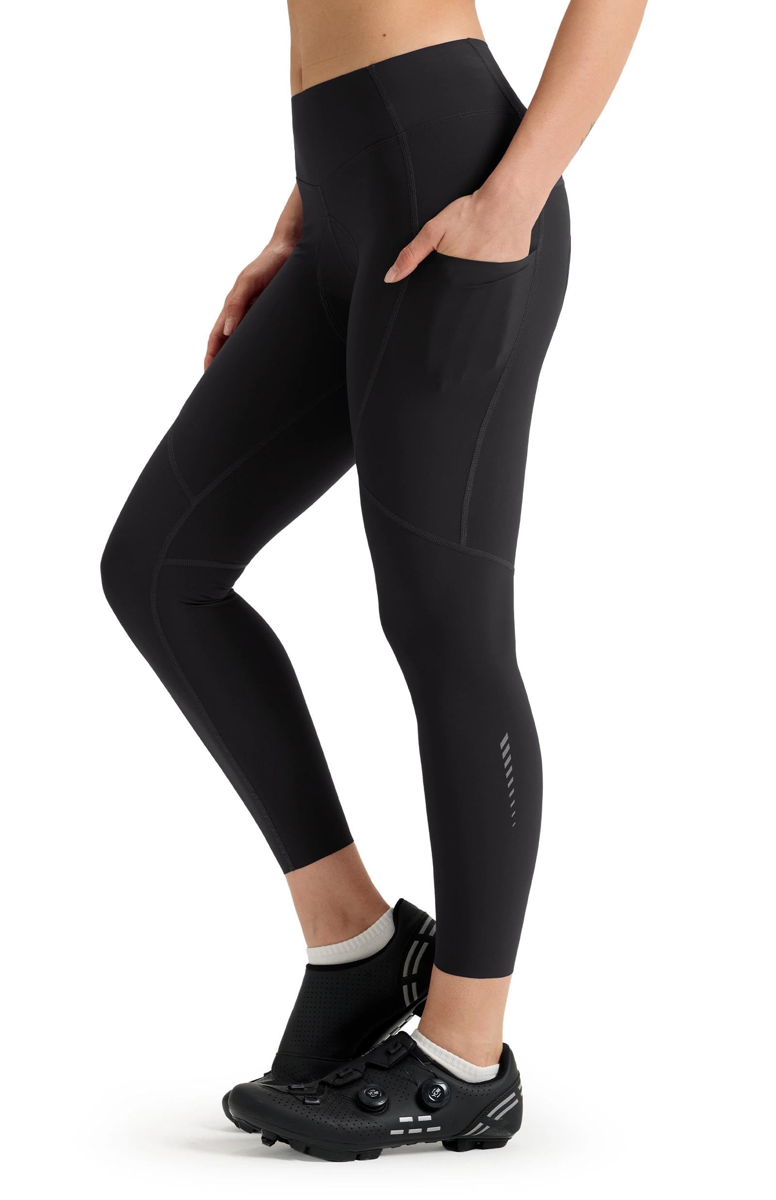 Nepest Fahrradhose Damen 4D Gepolstert Lang Leicht