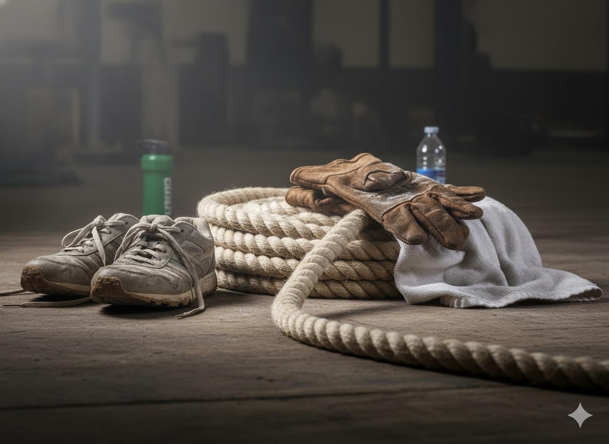 HAEST - Tauziehseil aus Jute, 22 m, 25 mm Durchmesser, Robustes Juteseil, Tau Seil für Tauziehen, Sport, Schule & Freizeit