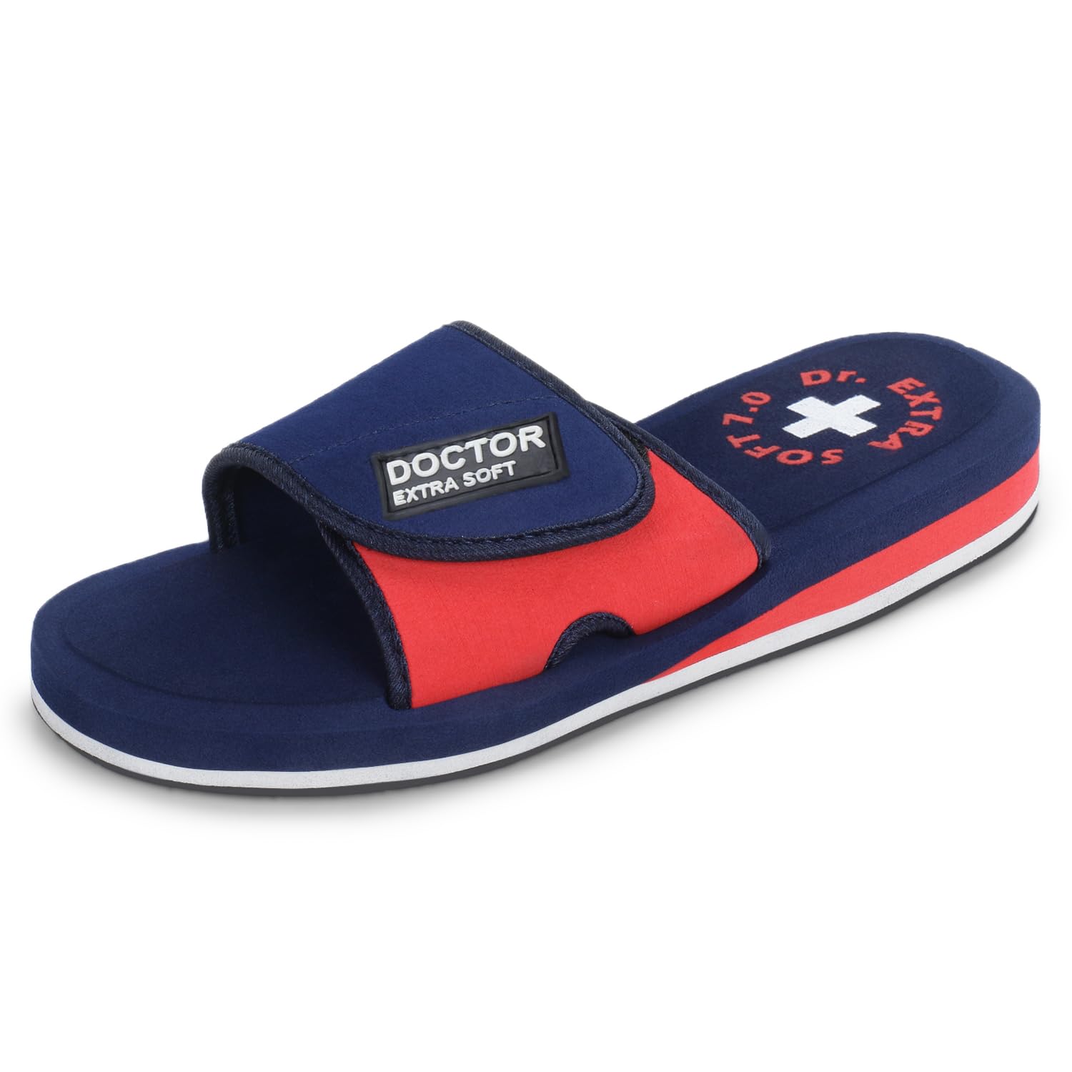 DOCTOR EXTRA SOFTWomen's Orthopaedic and Diabetic Adjustable Strap Comfort Dr Sliders Flipflops and House Slipper's Girls Slides OR-D-52