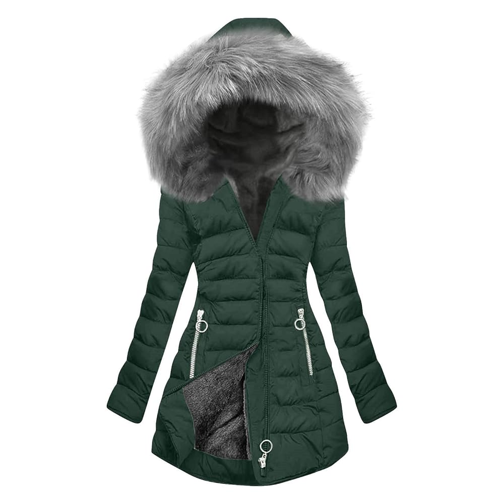 Winter Coats for Women,Womens Winter Coats Mid Length Sherpa