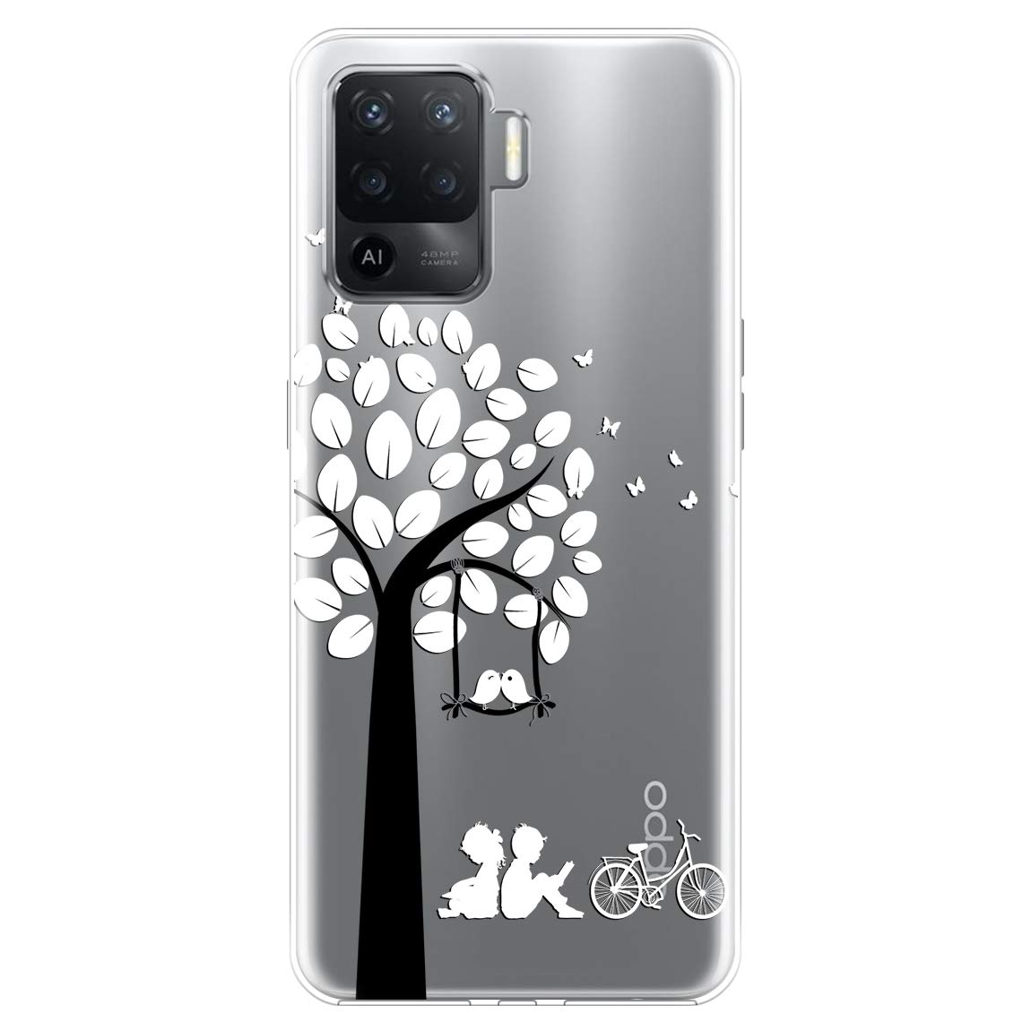 Fashionury Silicone Back Cover for Oppo F19 Pro, Designer Printed Transparent Flexible Silicon Back Case for Oppo F19 Pro - V063 (B08ZYGX7NN) Amazon Price History, Amazon Price Tracker