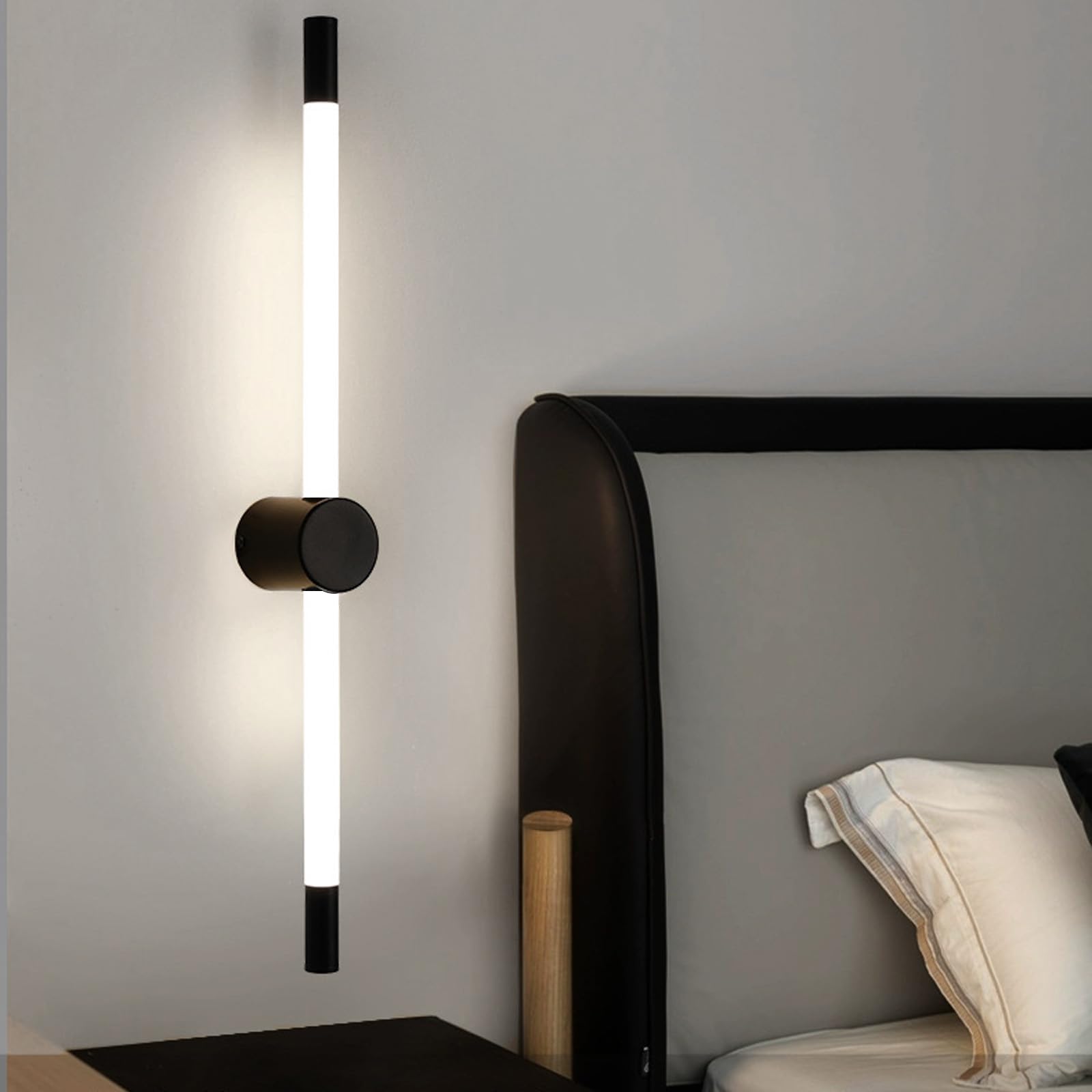 Lampara de pared interior orientable de acrilico con iluminacion LED de 95 cm 8