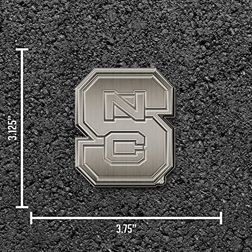 Image of NCAA Standard Antique Nickel Auto Emblem for Car /Truck /SUV