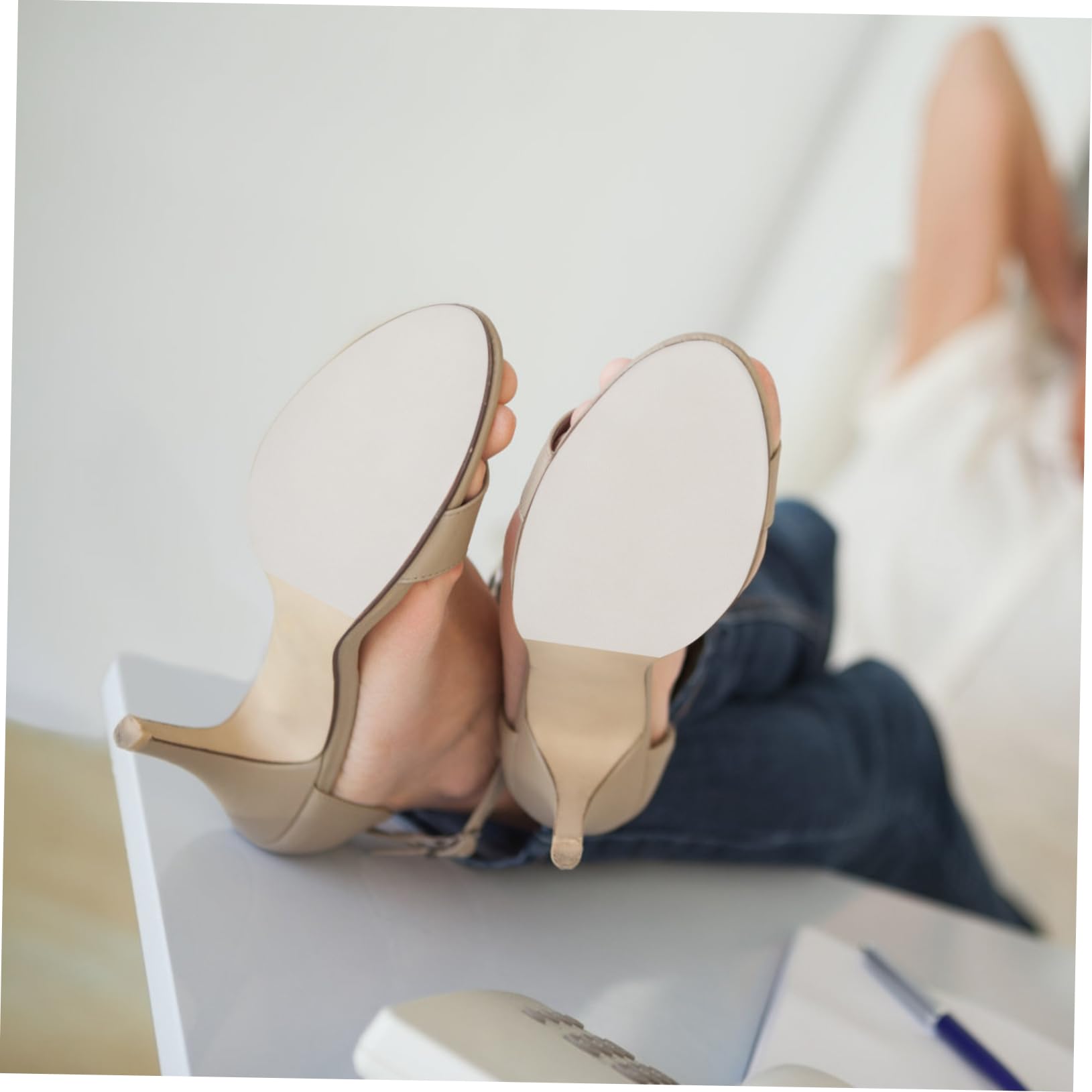 SOIMISS 5rollen Schutzfolie Für High Heels Transparente Sohle Aufkleber Rutschfeste Und Verschleißfeste Sole Pads Selbstklebend Für Besseren Halt Und Längere Lebensdauer Der Schuhe
