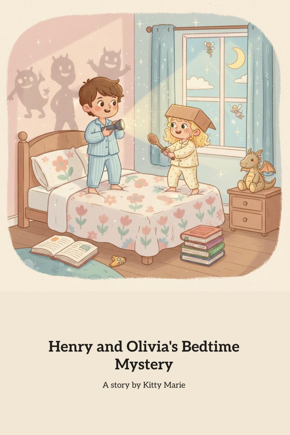 Henry and Olivia's Bedtime Mystery: A Cozy Sibling Adventure Before Sleep