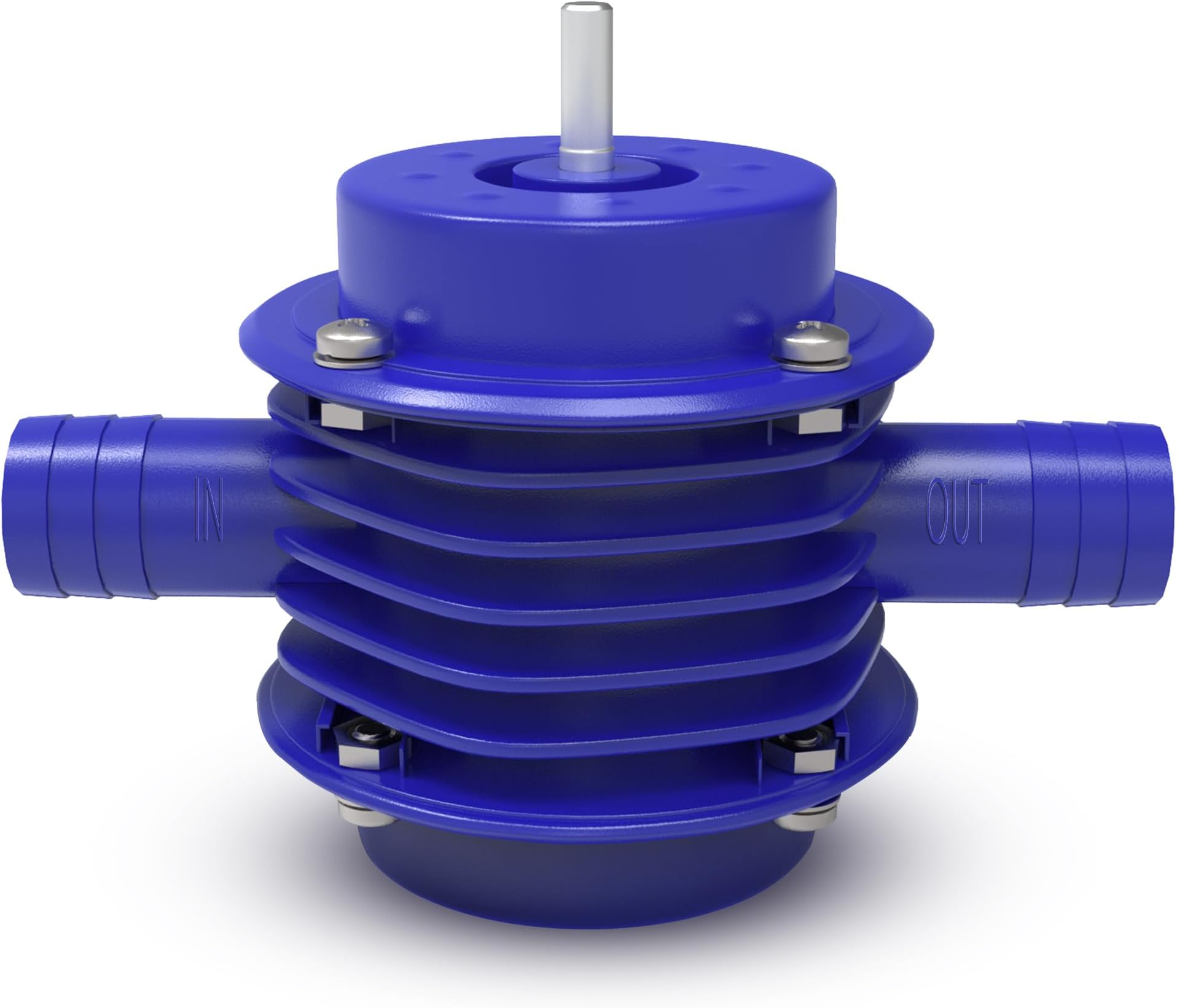 ORIENTOOLS Drill Power Water Pump Blue Drill Pump 2400L/H Drill Water Pump2000-3000 RPM,Oil Fluid Water Use, Blue