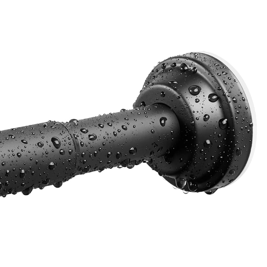 Extendable Curtain Poles Shower Curtain Rail 70-130 C Tension Rods For