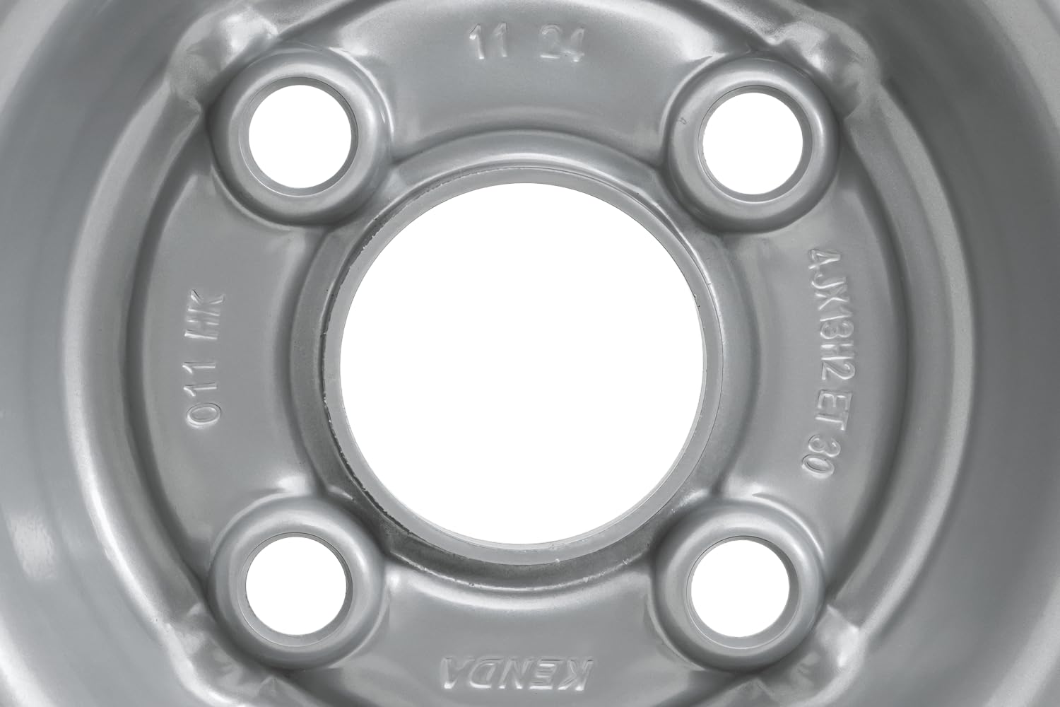 Kenda Ruota per rimorchio 155/70 R13 74N completa – Pneumatico 13 pollici 4 stagioni cerchione acciaio 4Jx13 H2 4x100 ET30