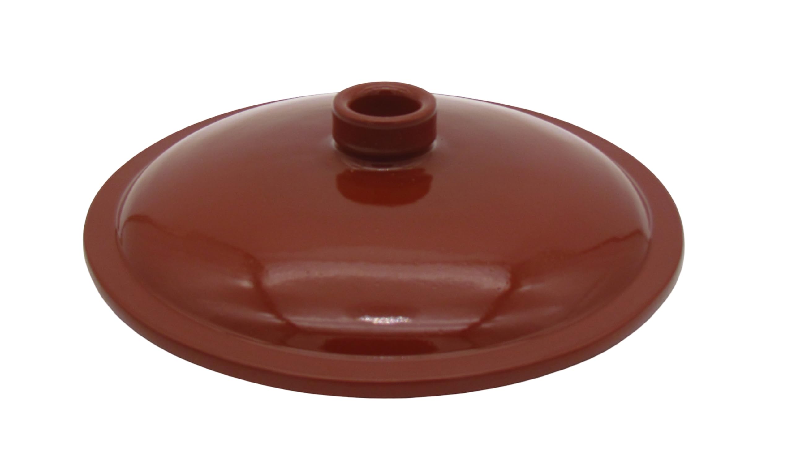Ton-Cocotte mit Deckel 1,5 – 4,5 Liter - 4er Set – Glasierte Schmortopfe für Ceran, Gas, Ofen & Grill – Mediterraner Tontopf spülmaschinengeeignet