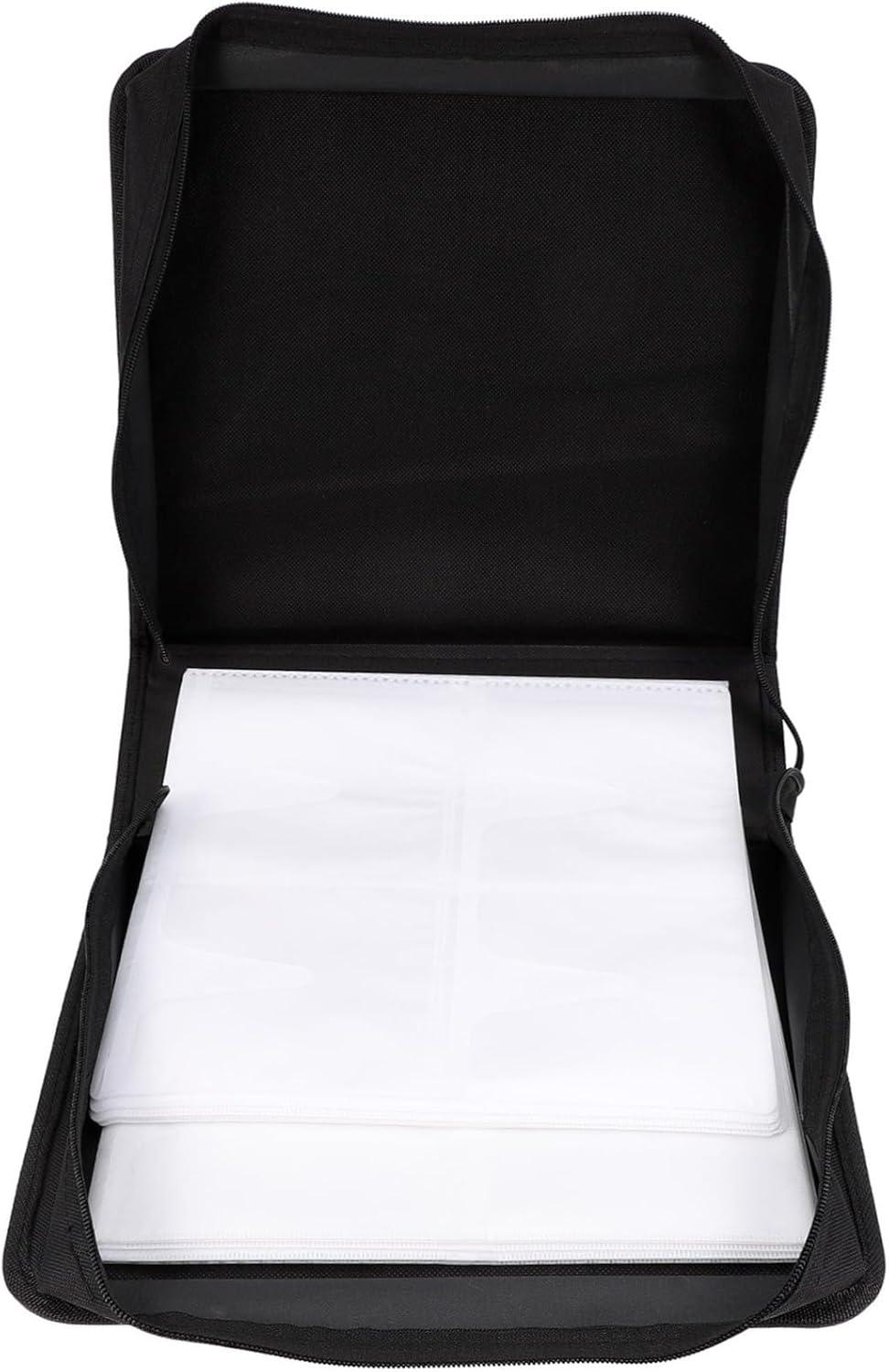 Capacity CD Dvd Storage Bag Organizer with Handle Oxford Protective Case for and Dvds for Home Travel Use