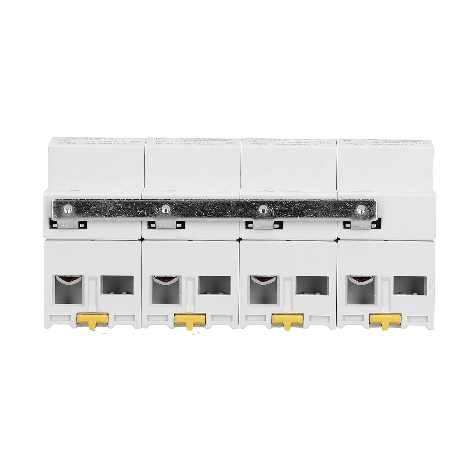 Urządzenie zabezpieczające przed przepięciami Nylon zmniejszający palność, montowany na szynie DIN Elektroniczny moduł ochronny AC385V 50/60HZ dla centrów monitorowania