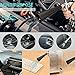 GOCCIDA Car Cleaning Gun Detailing Interior Dryer Air Blow Gun with 2 Set Nozzle,Car Detailing Kits Interior Cleaner for Vehicle Upholstery Carpet Seat Works with Air Compressor