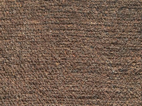 Image of Pooja Pure Cotton Hand Knitted Reversible Aasan Mat (Brown, 19 inchx19 inch | 48x48cm)
