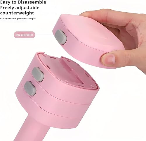 Miniatura 5 de Juego de 2 mancuernas ajustables, 4 en 1, pesas libres para mujeres con ajuste rápido, gimnasio en casa y entrenamiento de ejercicio al aire libre,