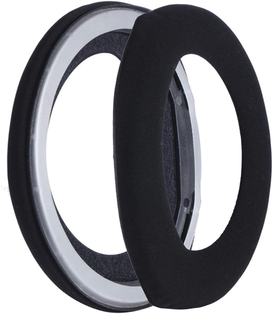 Top Rated GeSongZhe Ear Pads for Sennheiser HD800 HD800s Headphones Replacement Cushion Kit Covers Made from Real Leather with Fitting Mechanism Part Black