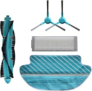 MGRAS El reemplazo del cepillo al vacío de la fregona del cepillo lateral del filtro es adecuado para piezas y accesorios de vacío proscenic M7 HEPA Hoover (color: azul)