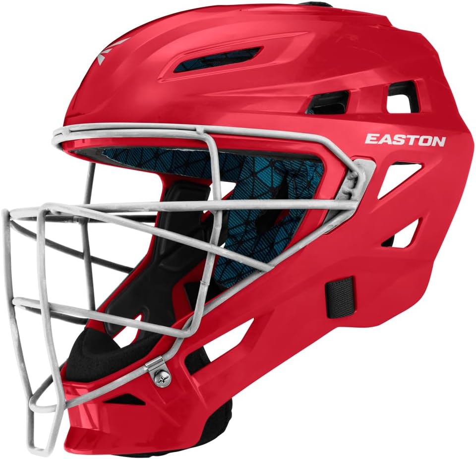 Easton | Gametime Baseball Catcher's Helmet | NOCSAE Approved | Small & Large | Multiple Colors
