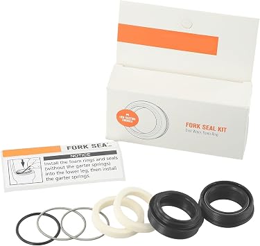 Bicycle Fork Dust Seal 30-40mm for Fox/for Rockshox/for Manitou/SR for SUNTOUR Bike Parts, Replacement Suspension Fork Dust Wiper Kit, Seal Kit with Foam Rings38x48mm