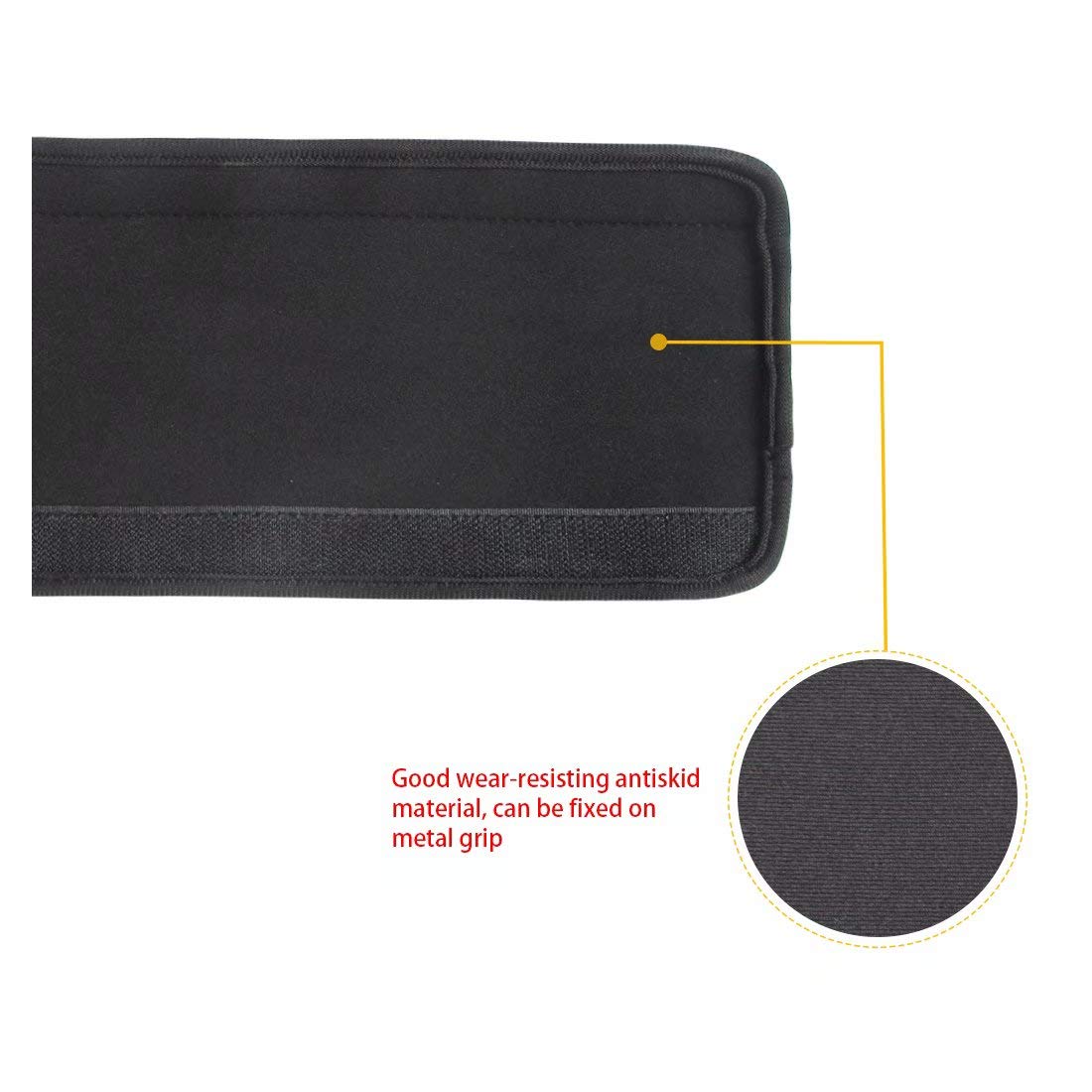 Coprimaniglie Frigorifero 2 Pezzi - Antiscivolo, Lavabili, Grigio | Per Elettrodomestici Cucina - Foto 5