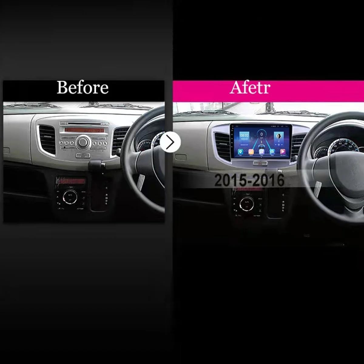 Amazon.co.jp: Rolax Android 13 9インチ スズキ ワゴンR 2008-2016