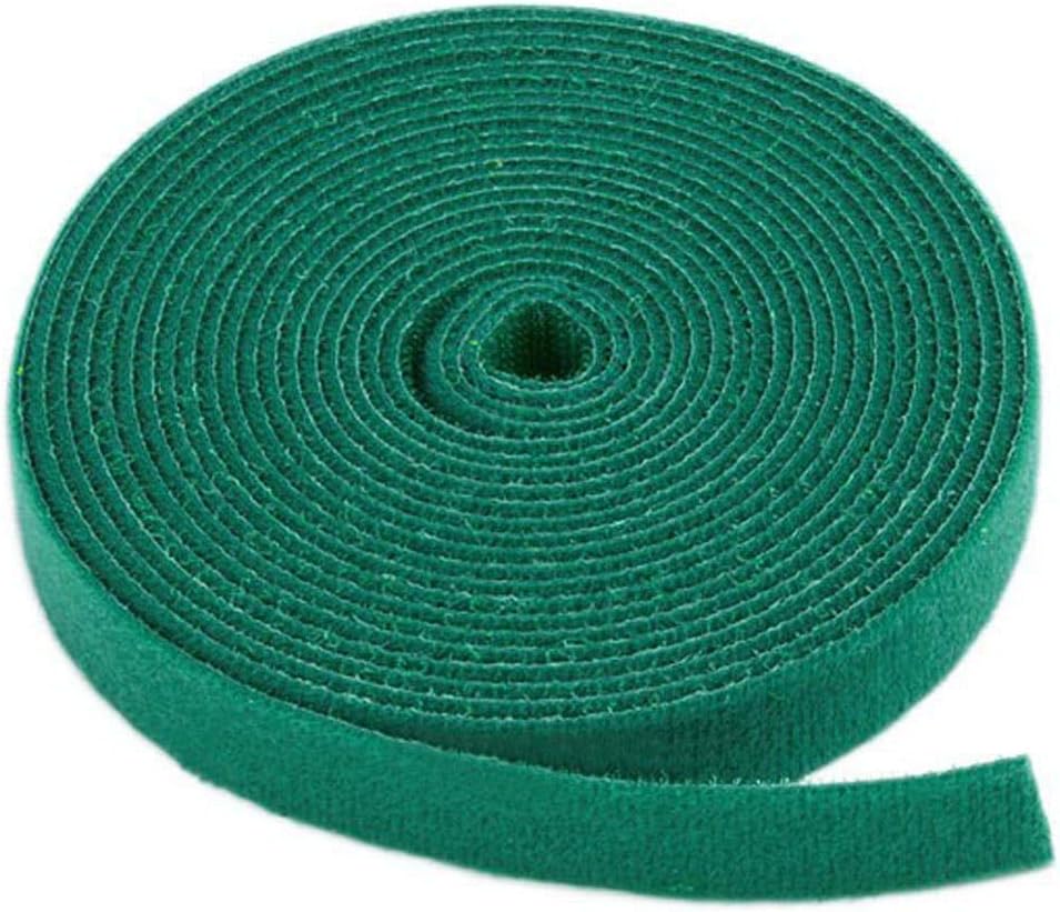 Monoprice Hook and Loop Fastening Tape, 3-Pack, 5 Yard Per Roll, 0.75 Inch, Black