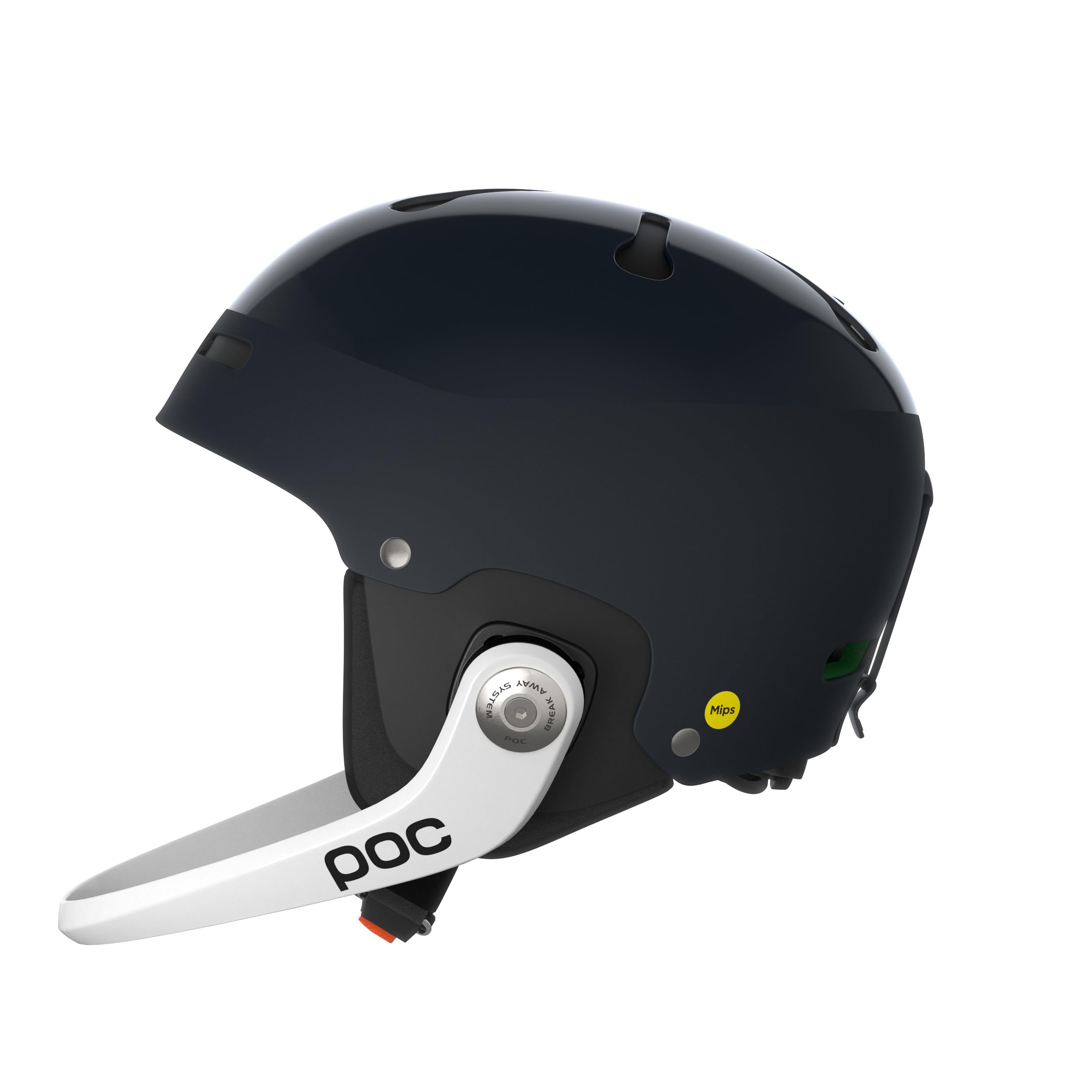 POC Artic SL MIPS - Ski Helmet with Extra Protection Zones and a Fully Adjustable and Removable Chin Bar, Perfect for Slalom Racing with MIPS Protection