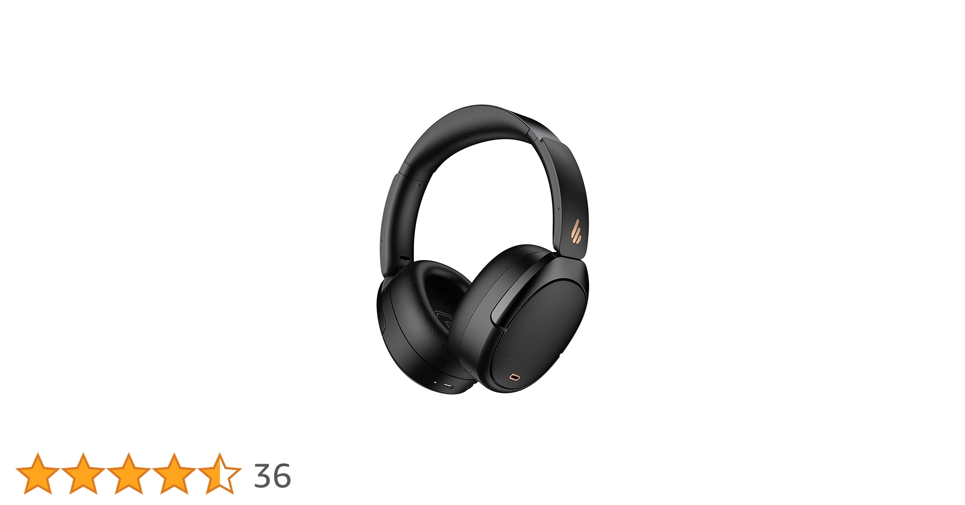 Edifier WH950NB 2025モデル 黒 WH950NB Wireless Noise Cancellation Over-Ear Headphones
