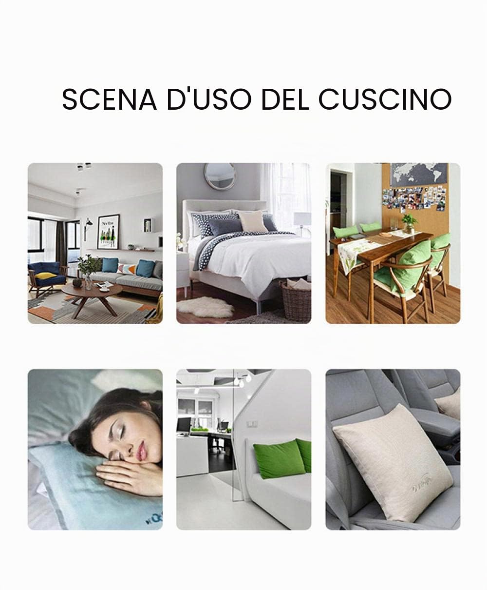 Cuscini per Divano 60x60cm Pesce Oceano 4 Pack Federa per Cuscini,Copri Cuscini per Divano in Cotone e Lino Moderni Quadrate Federa per Cuscino Divano Auto Soggiorno Camera da Letto Home Decor 24x24in