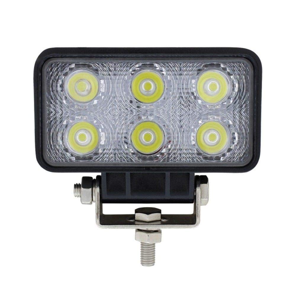 United Pacific6 High Power LED Rectangular Driving/Work Light