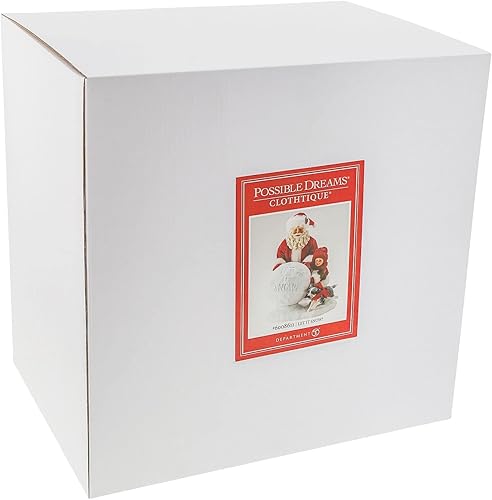 Miniatura 4 de Department 56 Sports and Leisure - Figura de nieve de Santa Let It Snow, 10.5 pulgadas, multicolor