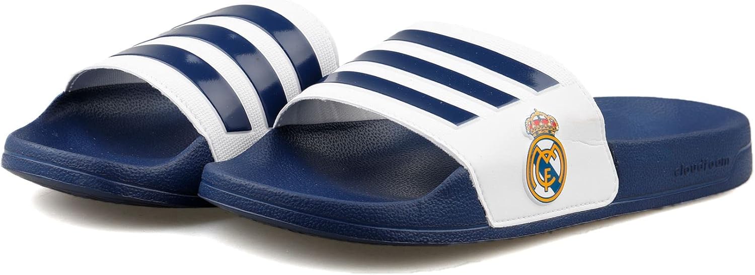 adidas Men's Adilette Slides Flip-Flop, Azuosc FTW Bla Azuosc, 8.5