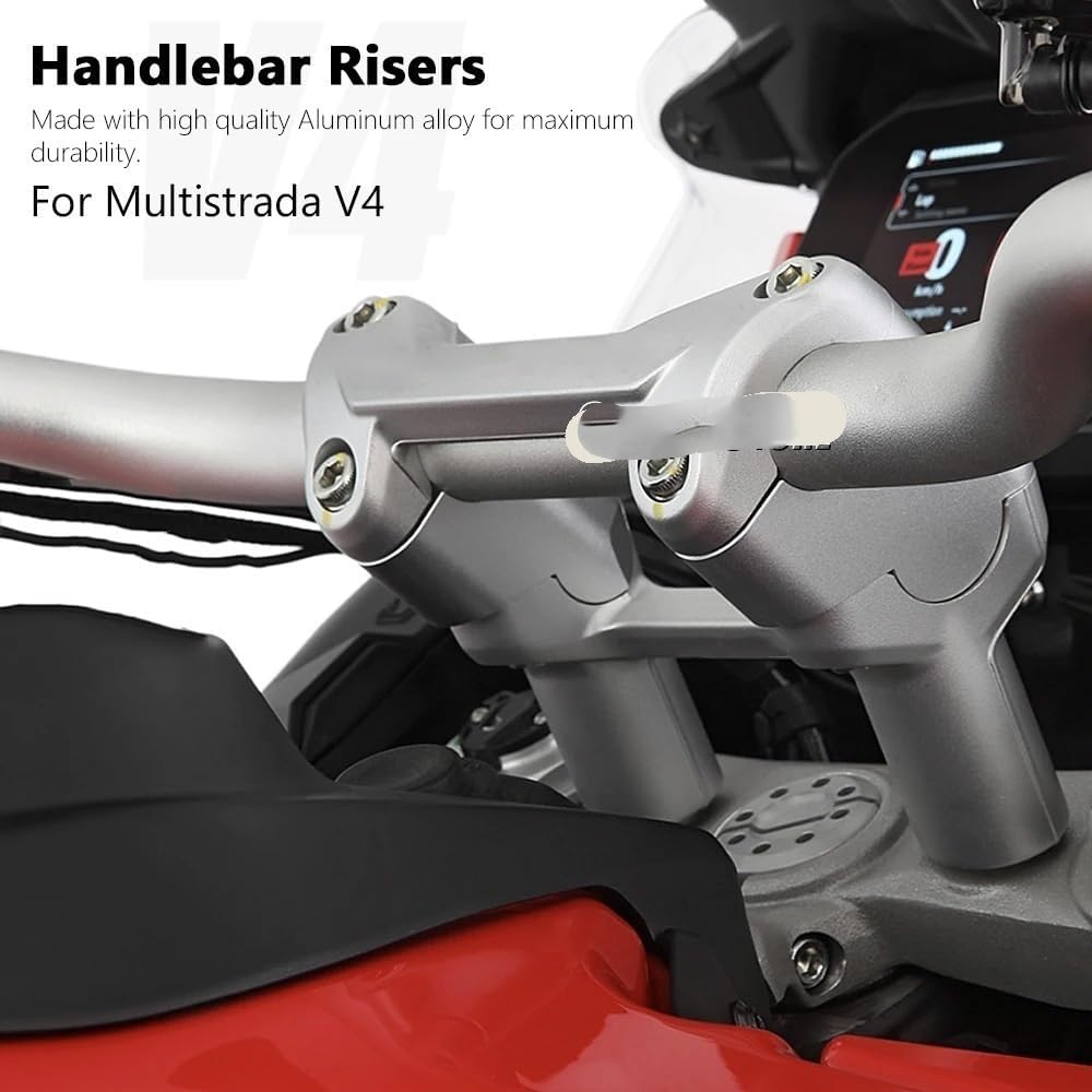 Motorcycle parts and accessories Fit For Ducati Multistrada V4 motorcycle accessories car handle rising riser plus code Handle Heightener