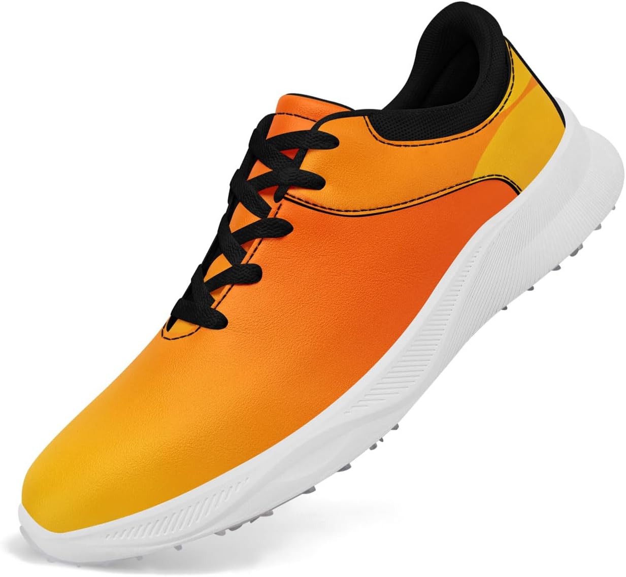 Gradient Spikeless Golf Shoes for Men & Women Waterproof Breathable Walking Sport Sneakers for Golfer Course & Everyday Wear