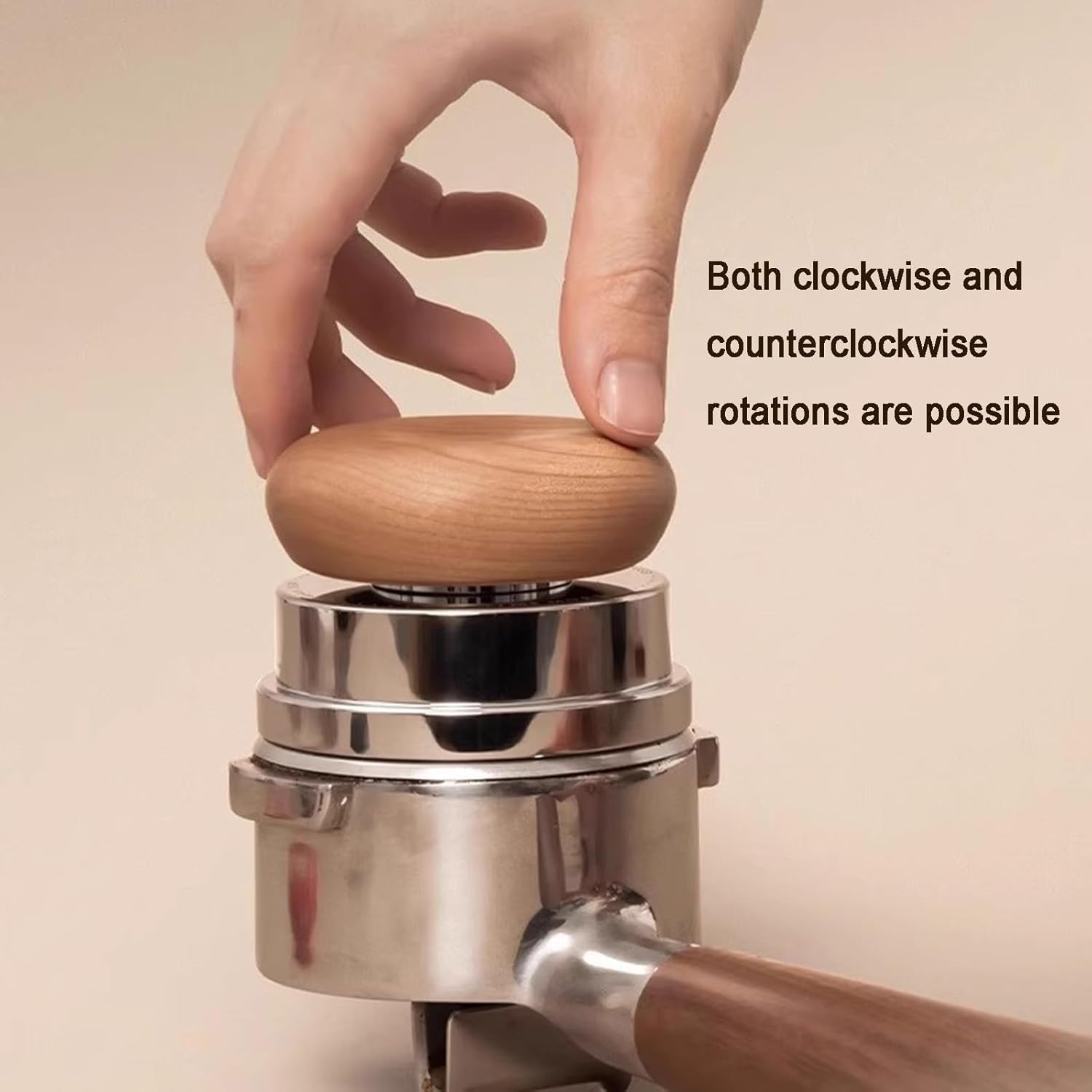 Juego de prensador espresso con nivelador distribuidor con resorte, accesorios baristas para cafetera