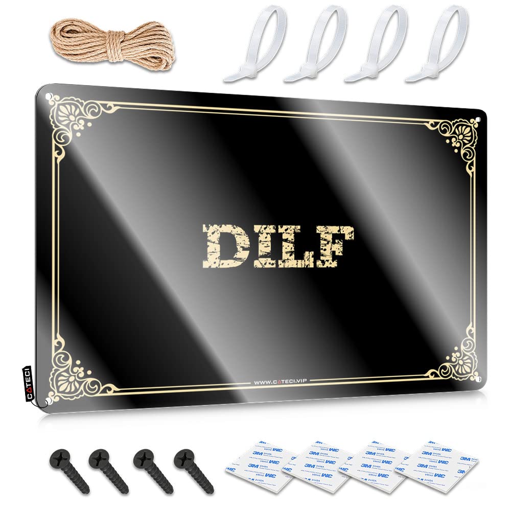 MWFKKADDB Funny Beer Sign Room Signs For Bedroom Dilf Tin Sign(30X40CM)